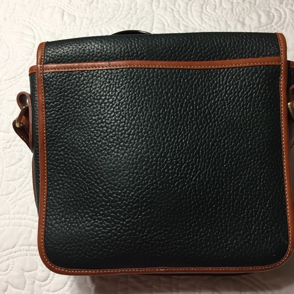 COACH Hunter Green Pebbled Leather Shoulder Bag - Picture 7 of 8